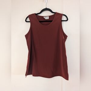 🎀$5 Maggie Sweet Vintage Women's Rust Tank Top/ New With Out Tags